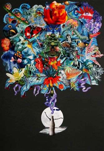 He o�do... que una bebida es una chispa. Obra Expuesta en 